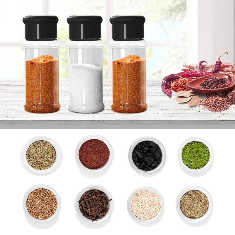 Wall mounted Kitchen Spice Rack Slide Out Drawer Self-adhesive Seasoning Bottle Storage Rack Plastic Spice Organiser for Kitchen