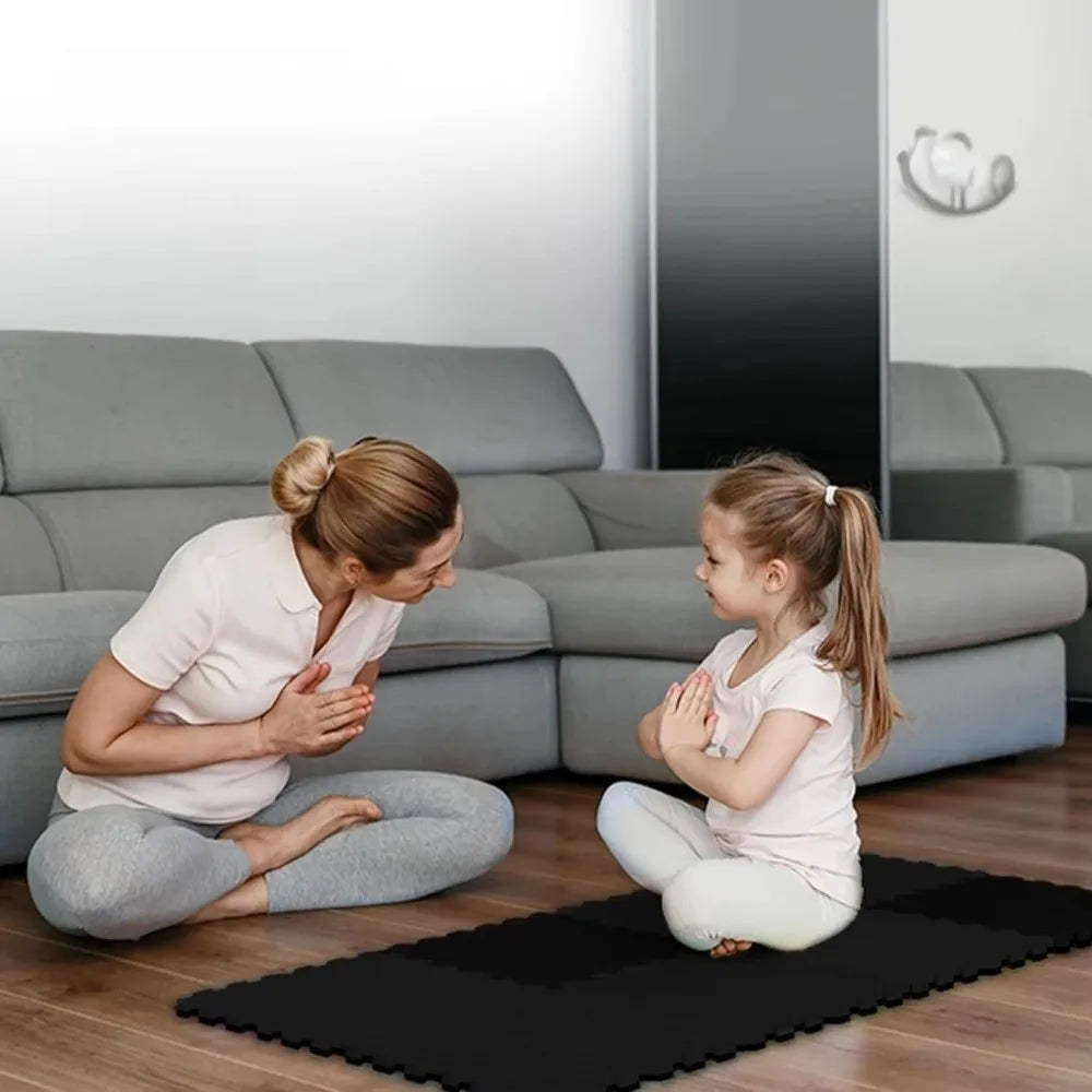Durable EVA Foam Baby Play Mat Interlocking Puzzle Tile Floor Pad Protective Surface Soft Exercise Mat for Tatami Home Floor