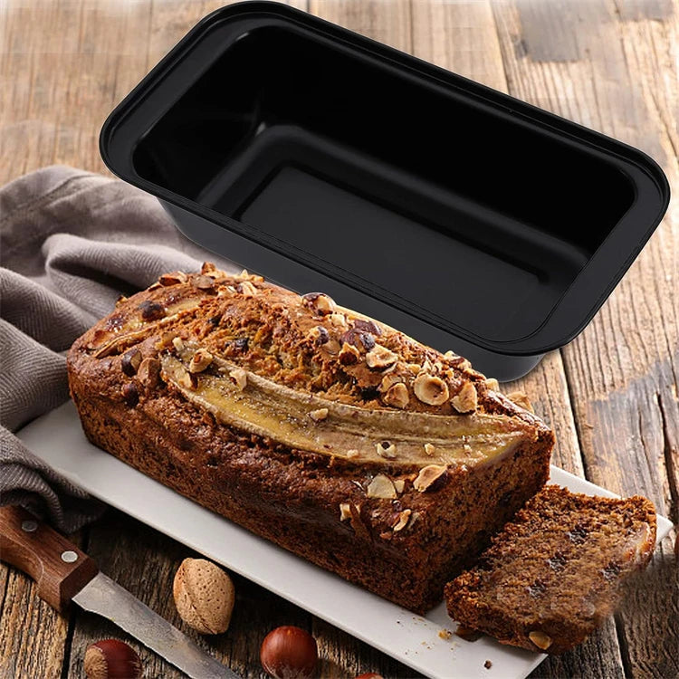 1 Piece Rectangle Loaf Pan Nonstick Carbon Steel Baking Bread Pan Kitchen Baking Tin Oblong Bread and Meat Bakeware YY121