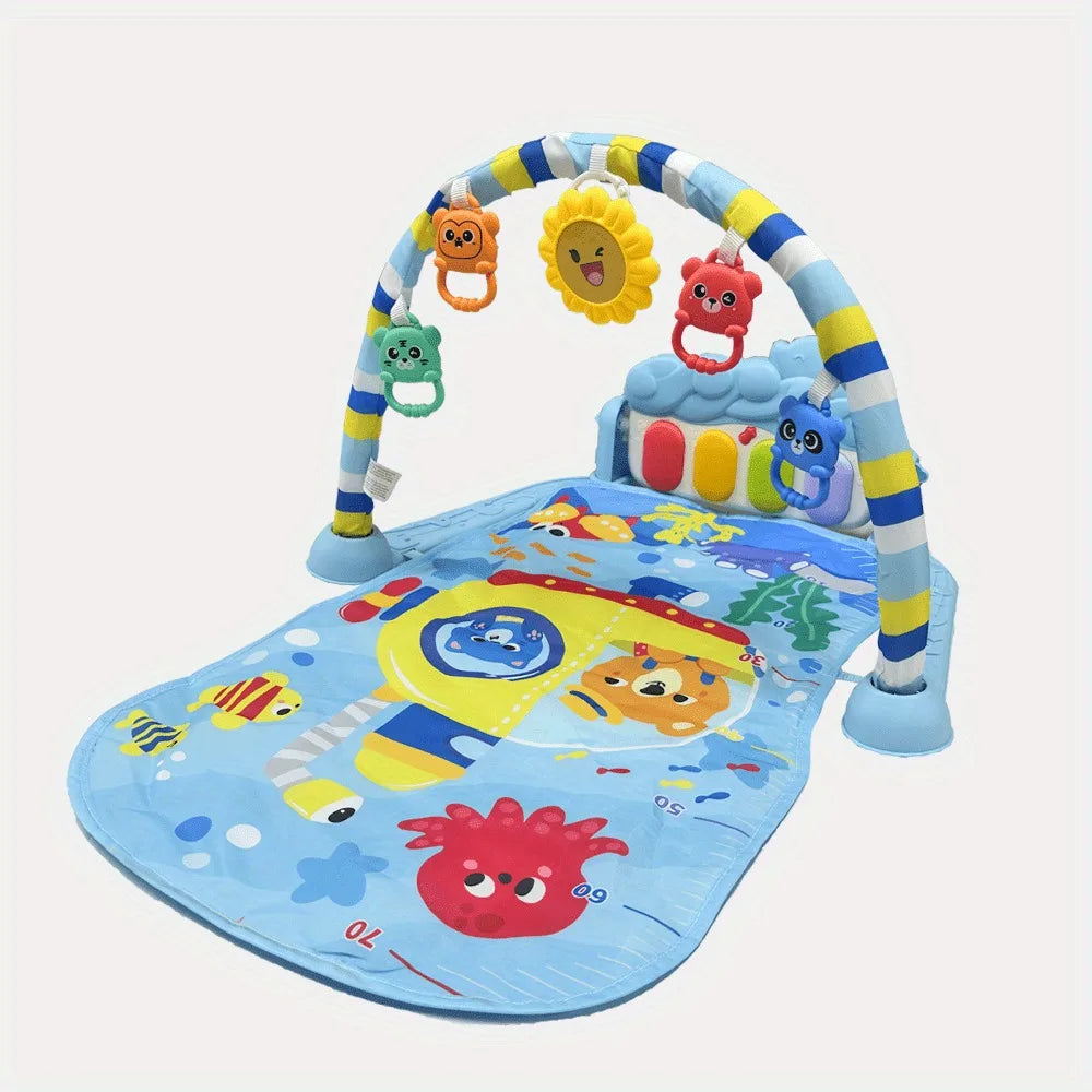 Baby Piano Music Mat Activity Gym Musical Keyboard Crawling Game Pad Early Educational Toys for Infant Newborn 0 36 Months