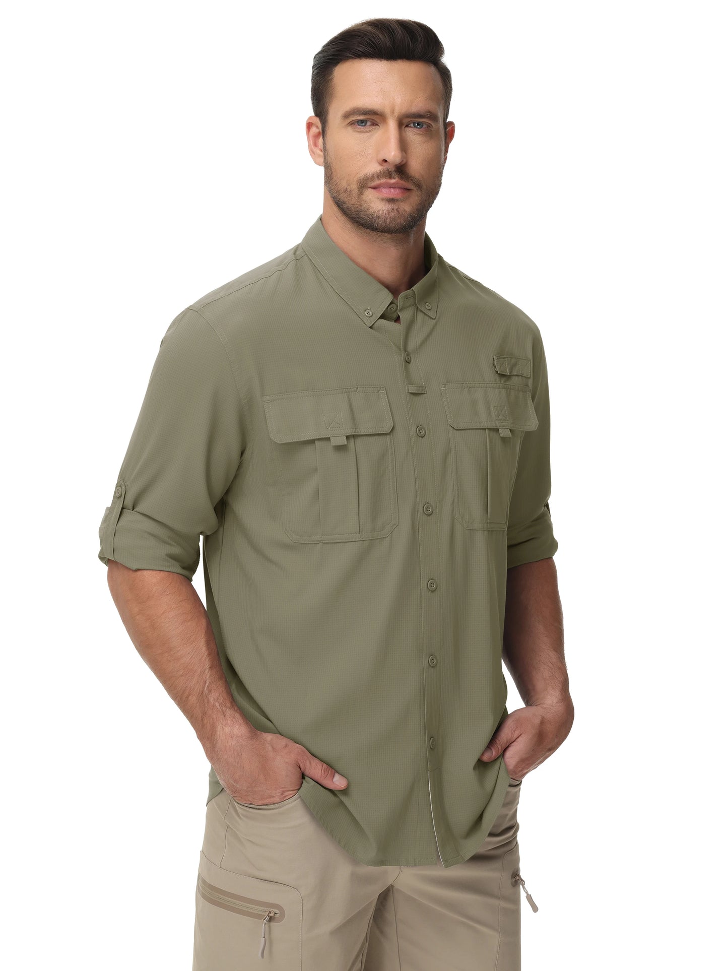 KEFITEVD Men's Long Sleeve Shirts