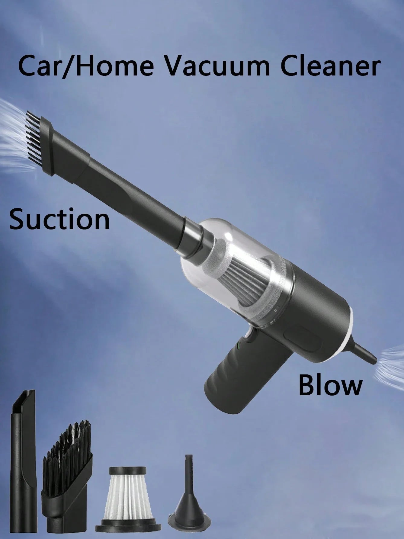 USB 3 In 1 Integrated Vacuum Cleaner