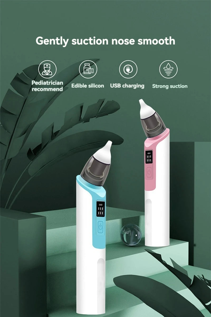 New Pattern Baby Electric Nasal Aspirator for Newborn Charging Version Suction Tool to Prevent Nasal Congestion