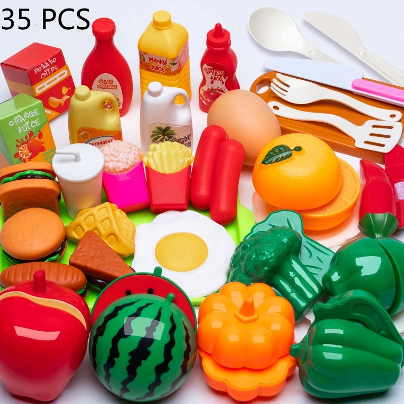 DIY Fruit Cutting  Fruits And Vegetables Toys