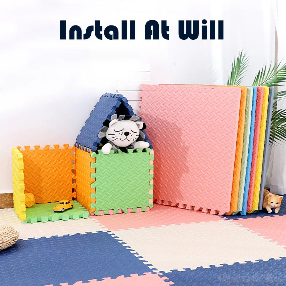 Baby Play Mat Carpet Puzzle Mats Floor Mat for Children Thick EVA Foam Rug Children Room Activities Mat Carpet for Baby 30x1CM