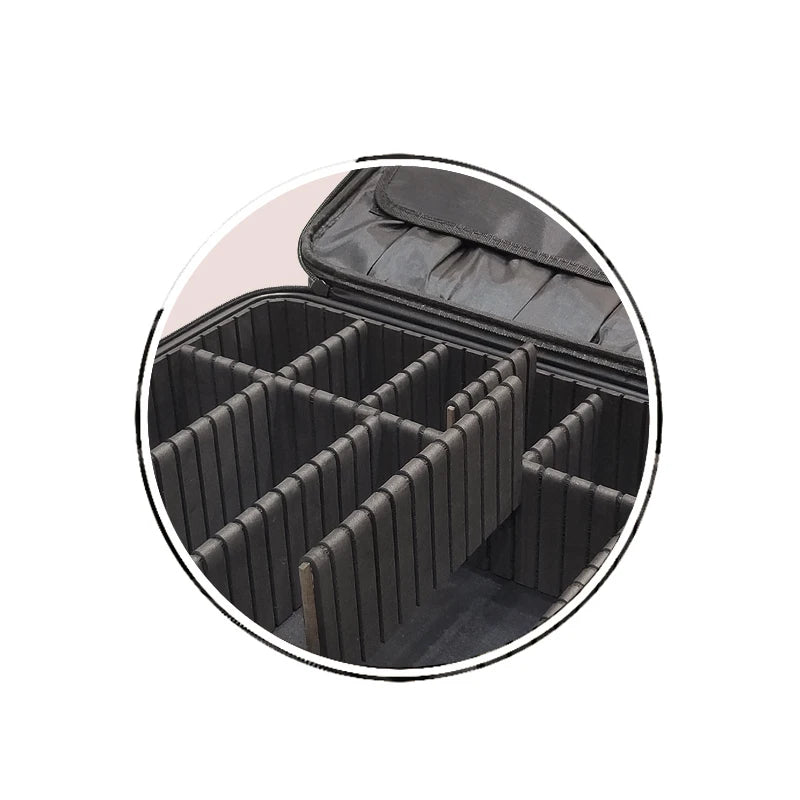 Waterproof PU Leather arge Capacity Storage Make up Cosmetic Bag
