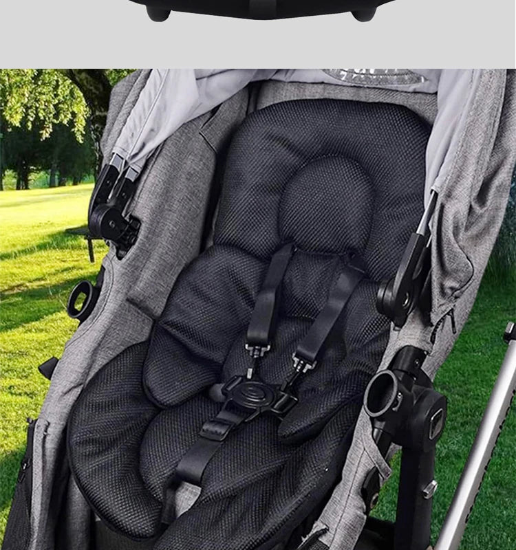Baby Stroller Seat Pad  Multifunctional Universal Double Sided Baby Car Seat Cushion Kids Cart Mattress Mat Stroller Accessories