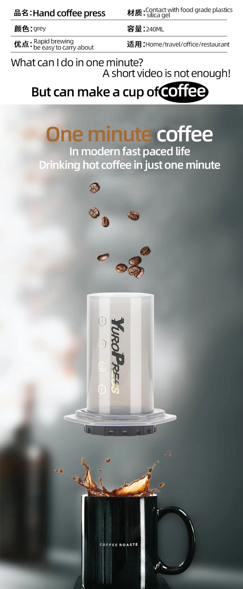 Portable Espresso Coffee Maker