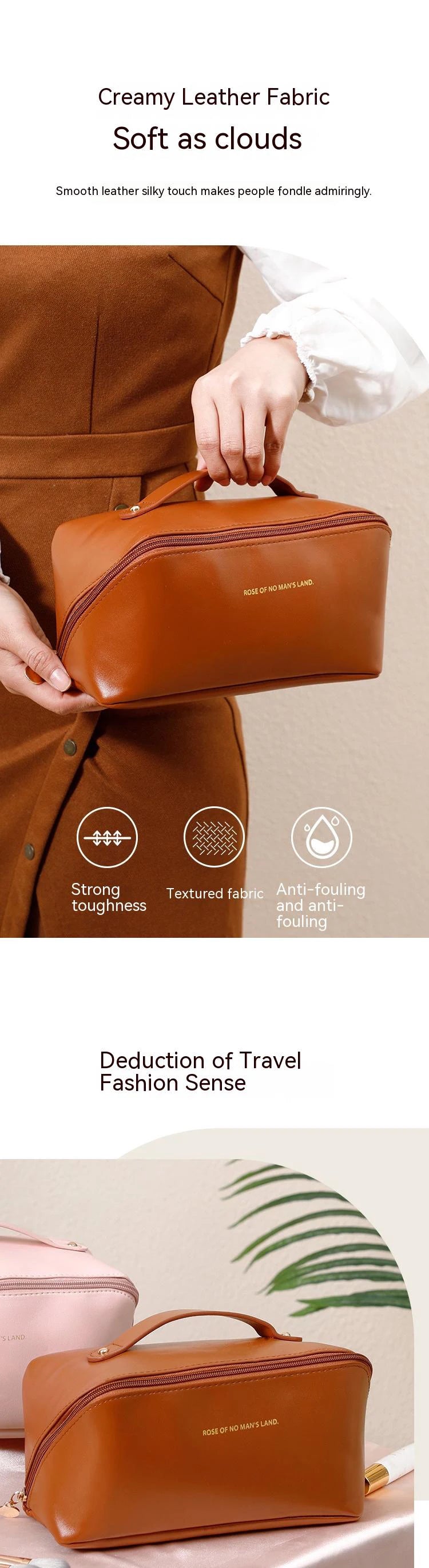 Large Portable Capacity Cosmetics Storage Bag