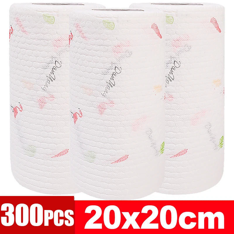 Reusable Kitchen Disposable Rags Non-Woven