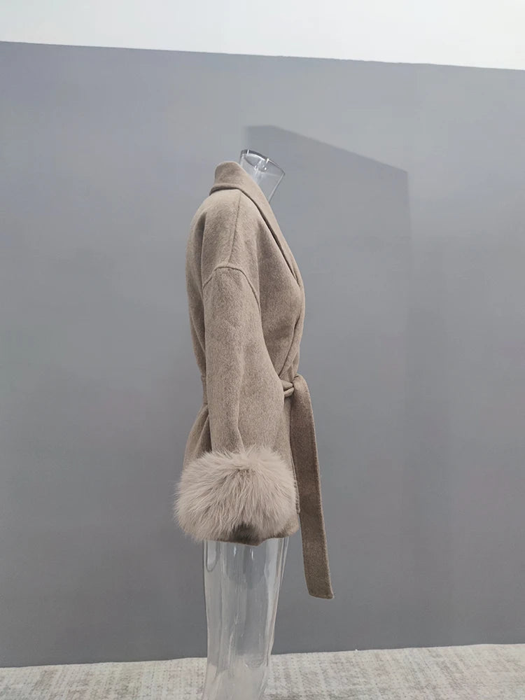 Elegant Lady Overcoat