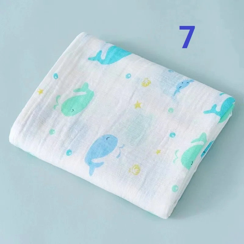 29 Super Soft Cotton Muslin Baby Swaddle Blanket Designs
