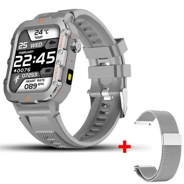 LED Flashlight Smart Watch