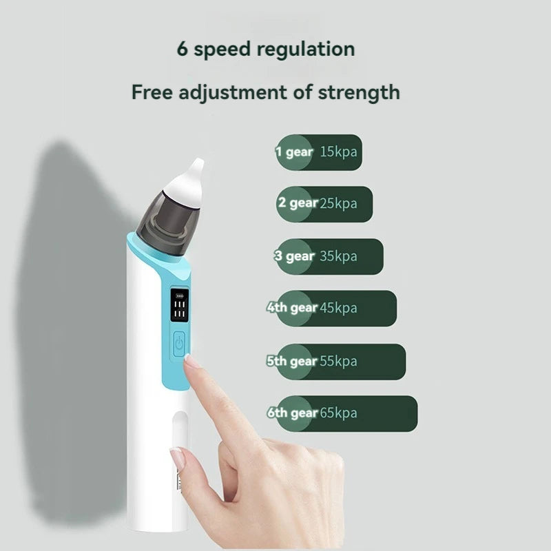 New Pattern Baby Electric Nasal Aspirator for Newborn Charging Version Suction Tool to Prevent Nasal Congestion