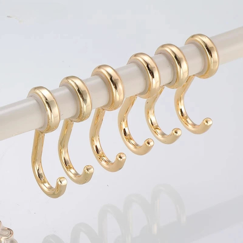 Wall Mounted Kitchen Storage Rack Shelves with Movable Hook Spoon Holder Organiser Kitchen Utensil Accessories Kitchen Tools