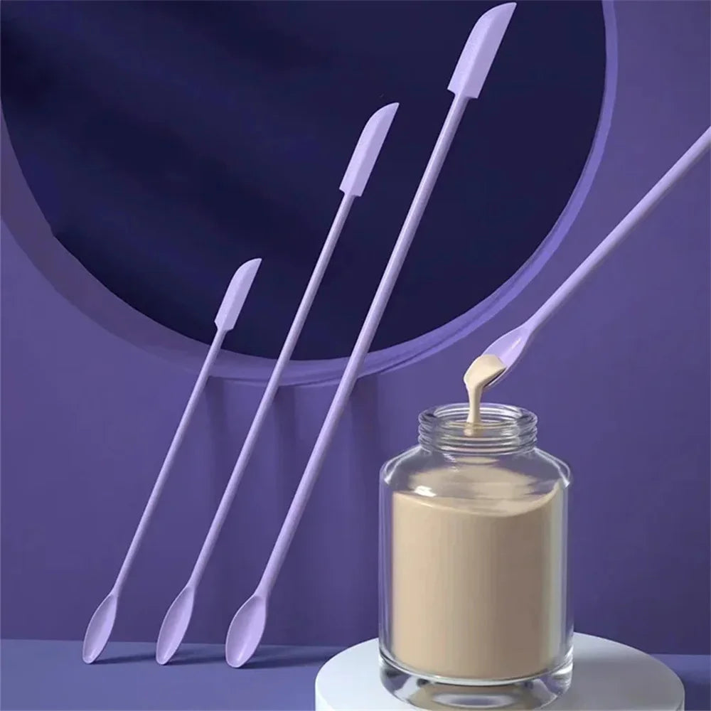 3Pc Silicone Scraper Makeup Brushes Set