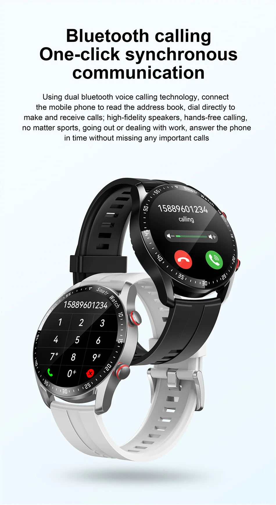 GT Series Smart Watch For Android IOS