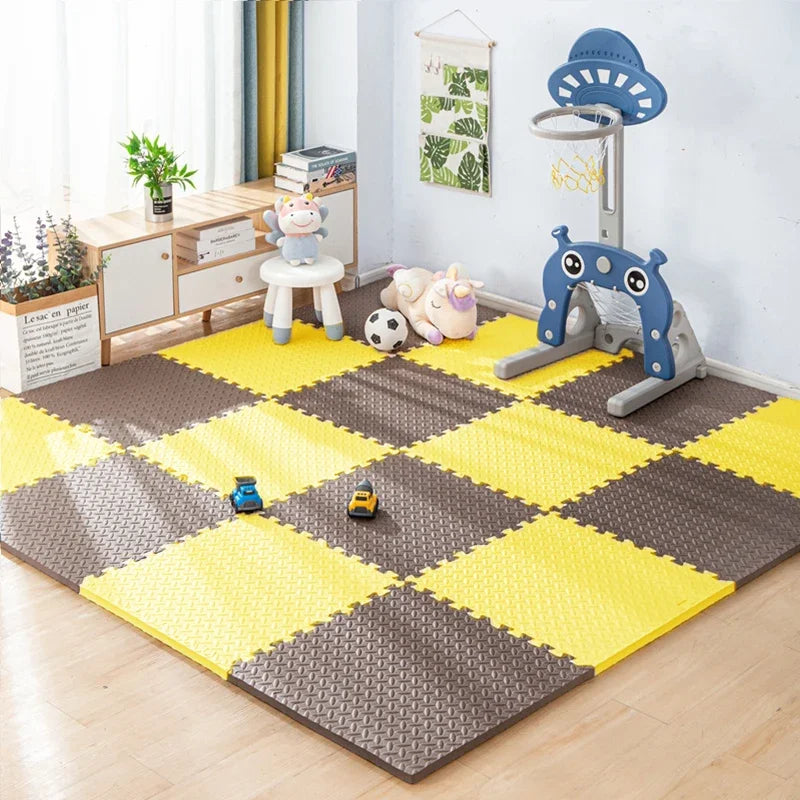 8-16pcs Baby Play Mat Carpet Puzzle Mats Floor Mat For Children Thick  EVA Foam Rug Children Room Activities Mat For Baby
