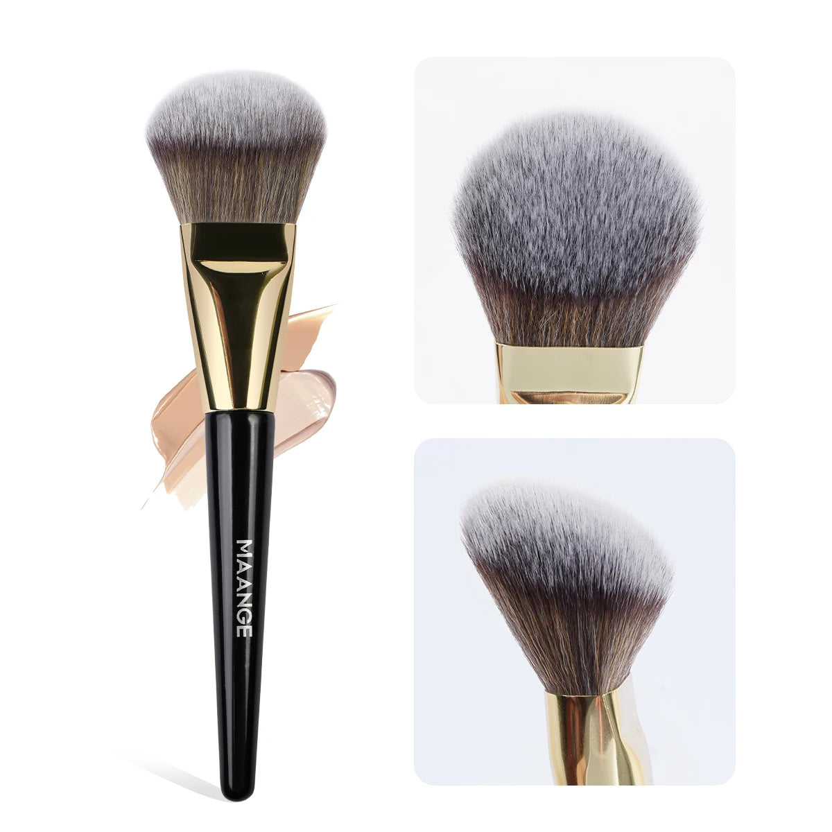 MAANGE 1Pc Angled Foundation Makeup Brush