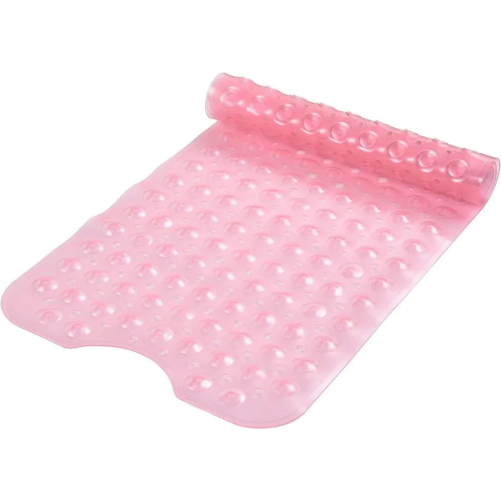 Upgrade Baby Bath Mat,Non Slip Extra Long Bathtub Mat for Kids 40 X 16 Inch，Eco Friendly Machine Washable Bath Tub Shower Mat