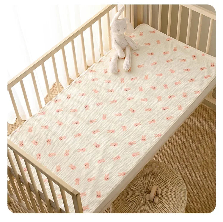 Reusable Baby Changing Mat Cover Baby Diaper Mattress Diaper for Newborn Cotton Waterproof Changing Pats Floor Play Mat