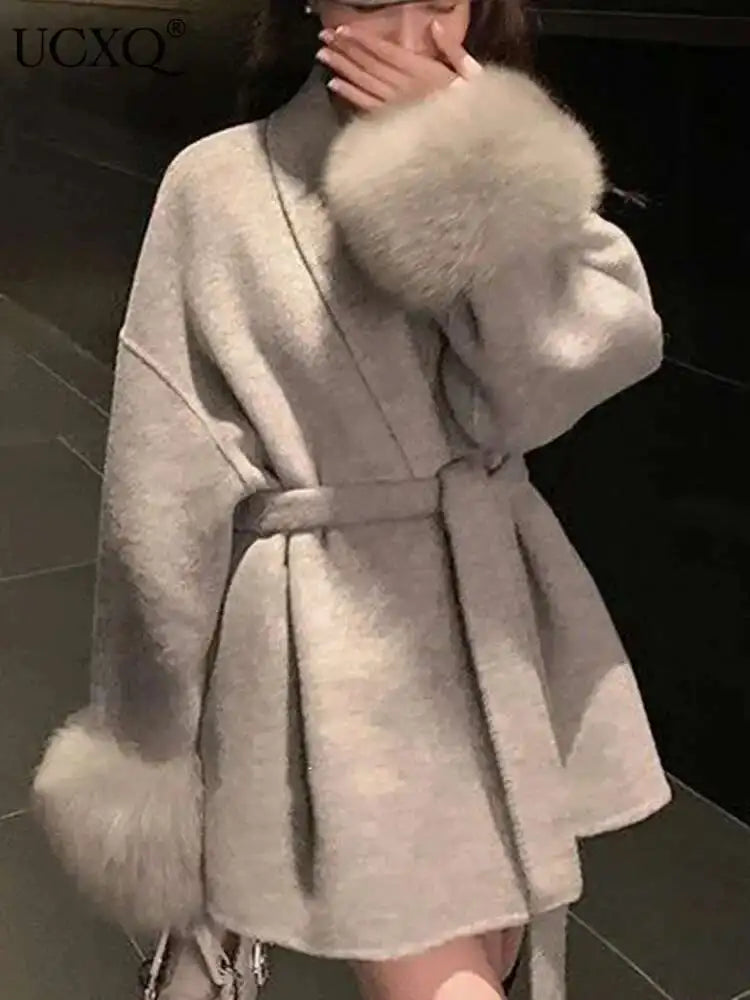 Elegant Lady Overcoat