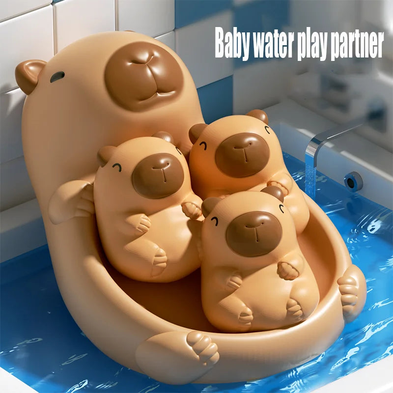 Baby bath toys, water play toys, shower toys. Cute capybara children's water play toys