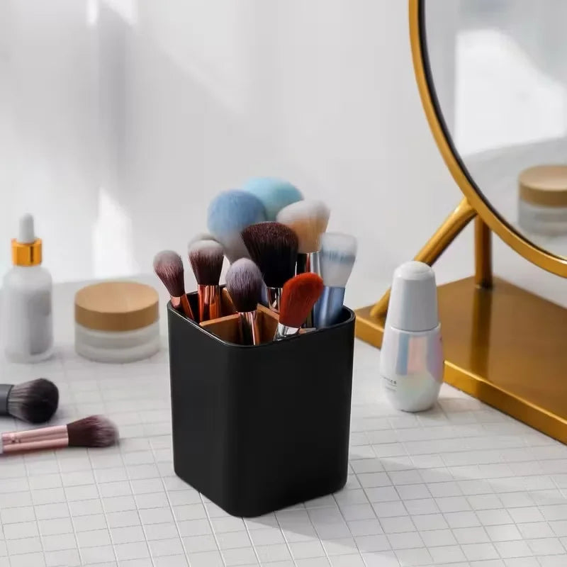 Bathroom Organiser Made of with Three Compartments for Toothbrushes And Toothpaste, Suitable for Electric Toothbrushes