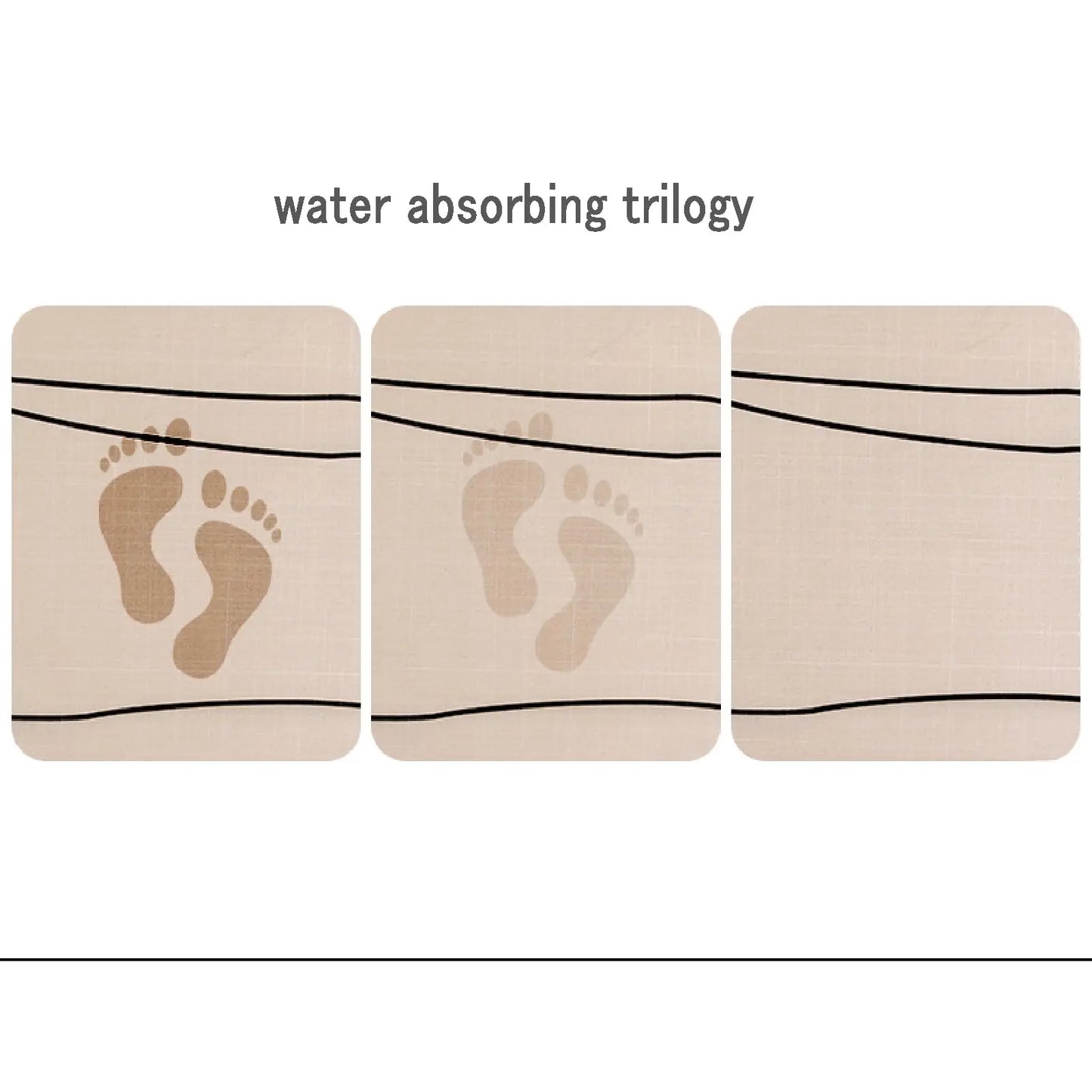 Bathroom Carpet Mat Bathroom Modern Diatomaceous Earth Bath Mat Soft and Comfortable Suitable for The Bathroom Floor  Mat