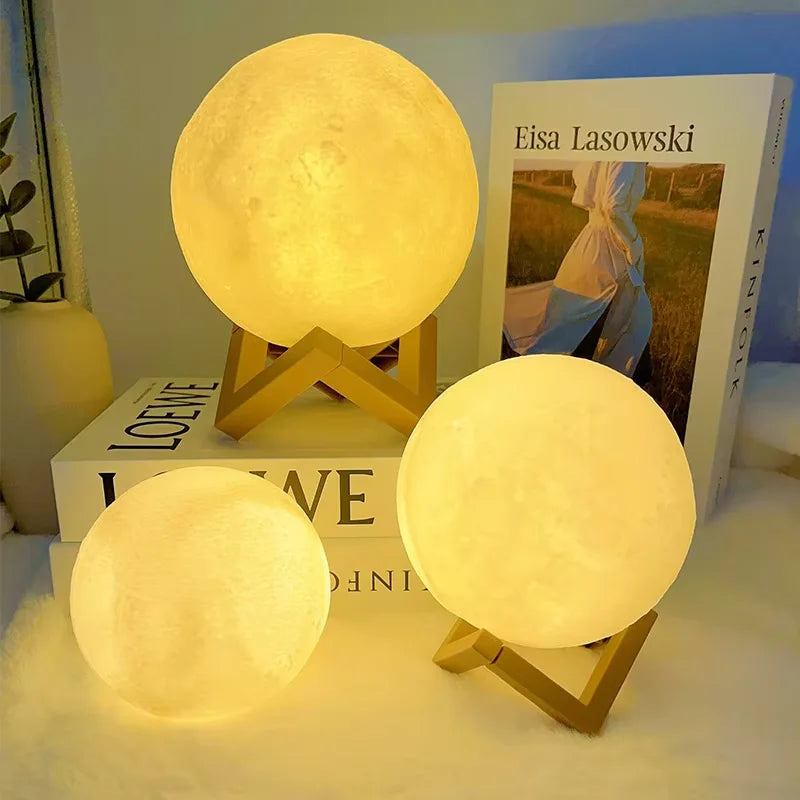 LED Galaxy Moon Light