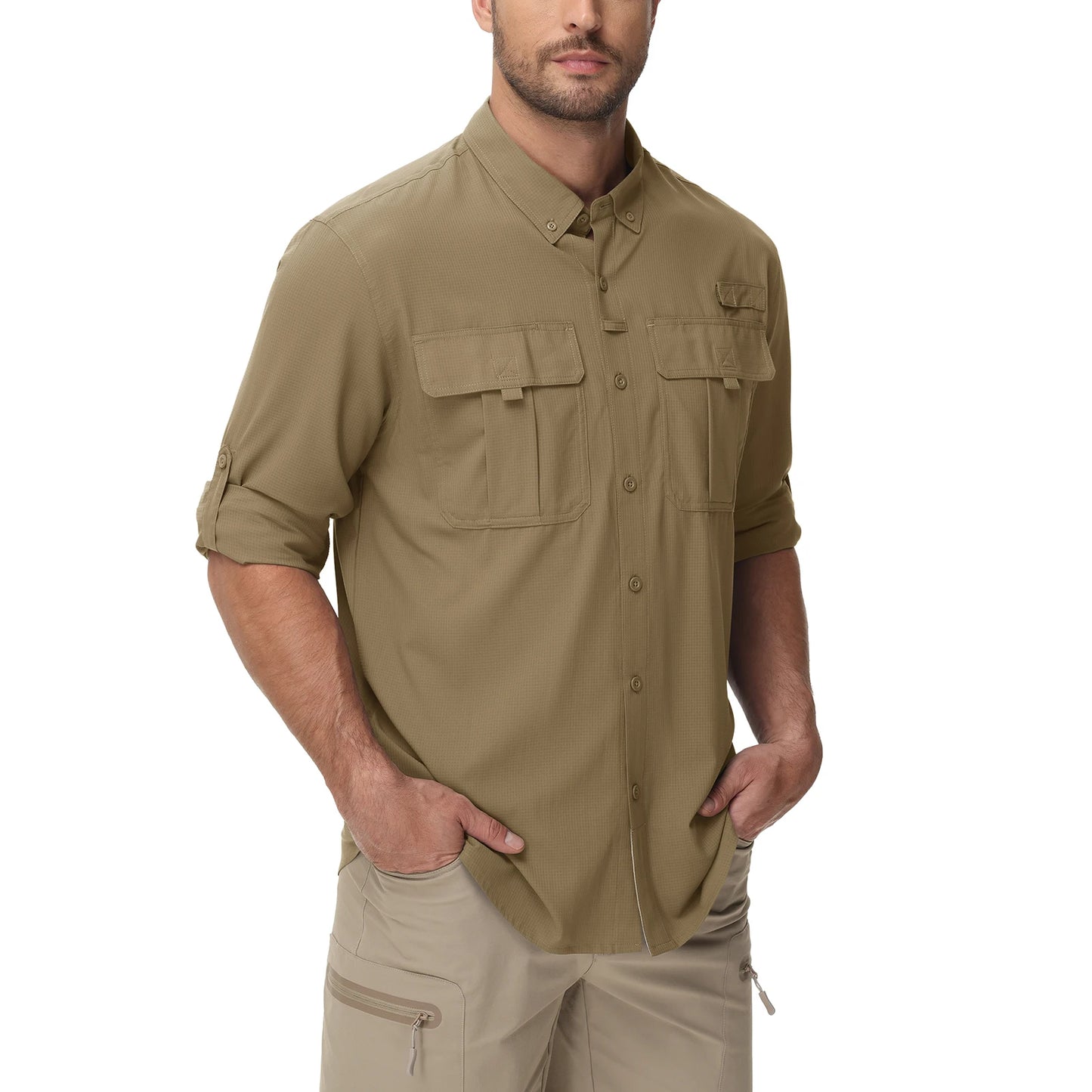 KEFITEVD Men's Long Sleeve Shirts