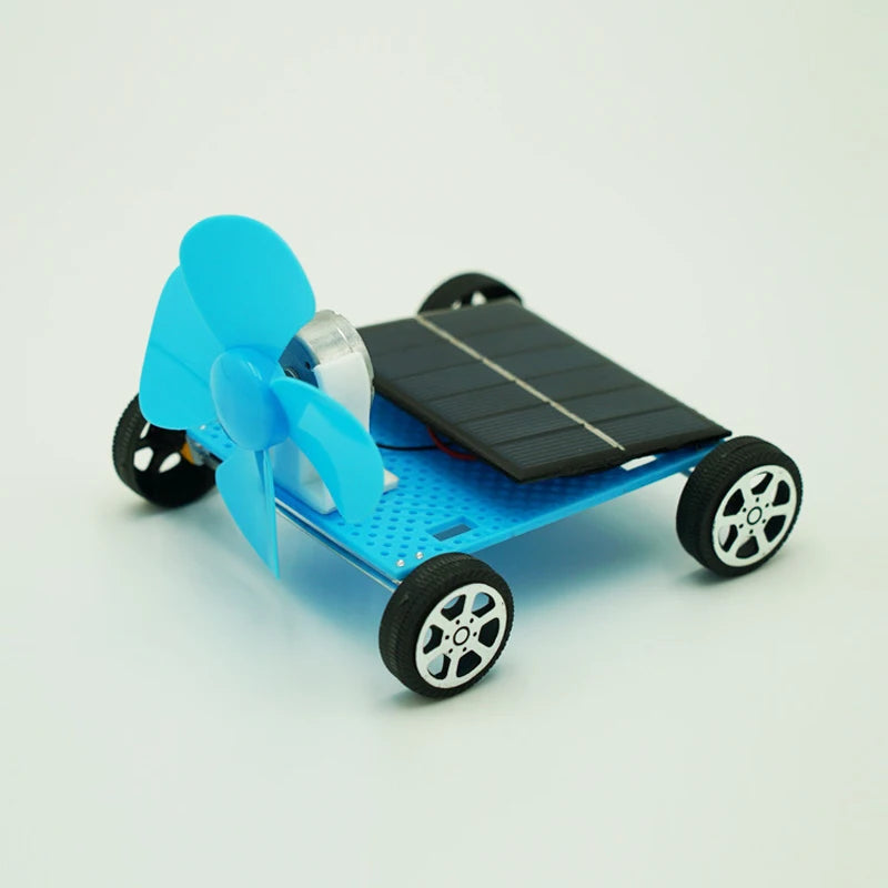 Kids Science Toy Technology Gadget Solar Energy Wind Power Car Physics DIY 3D Puzzle Learning Educational Toys for Children
