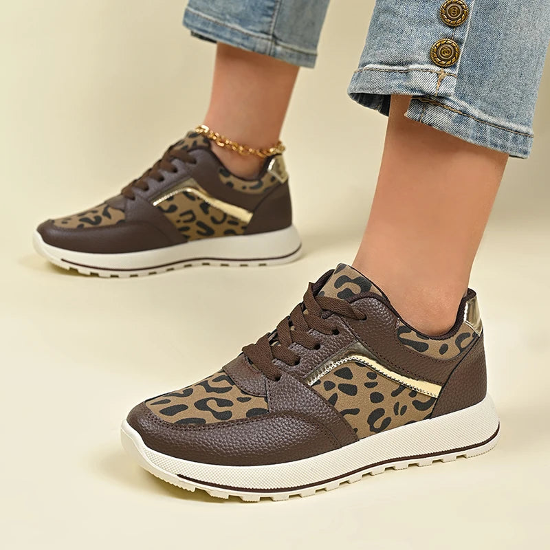 Leopard Print Platform Shoes