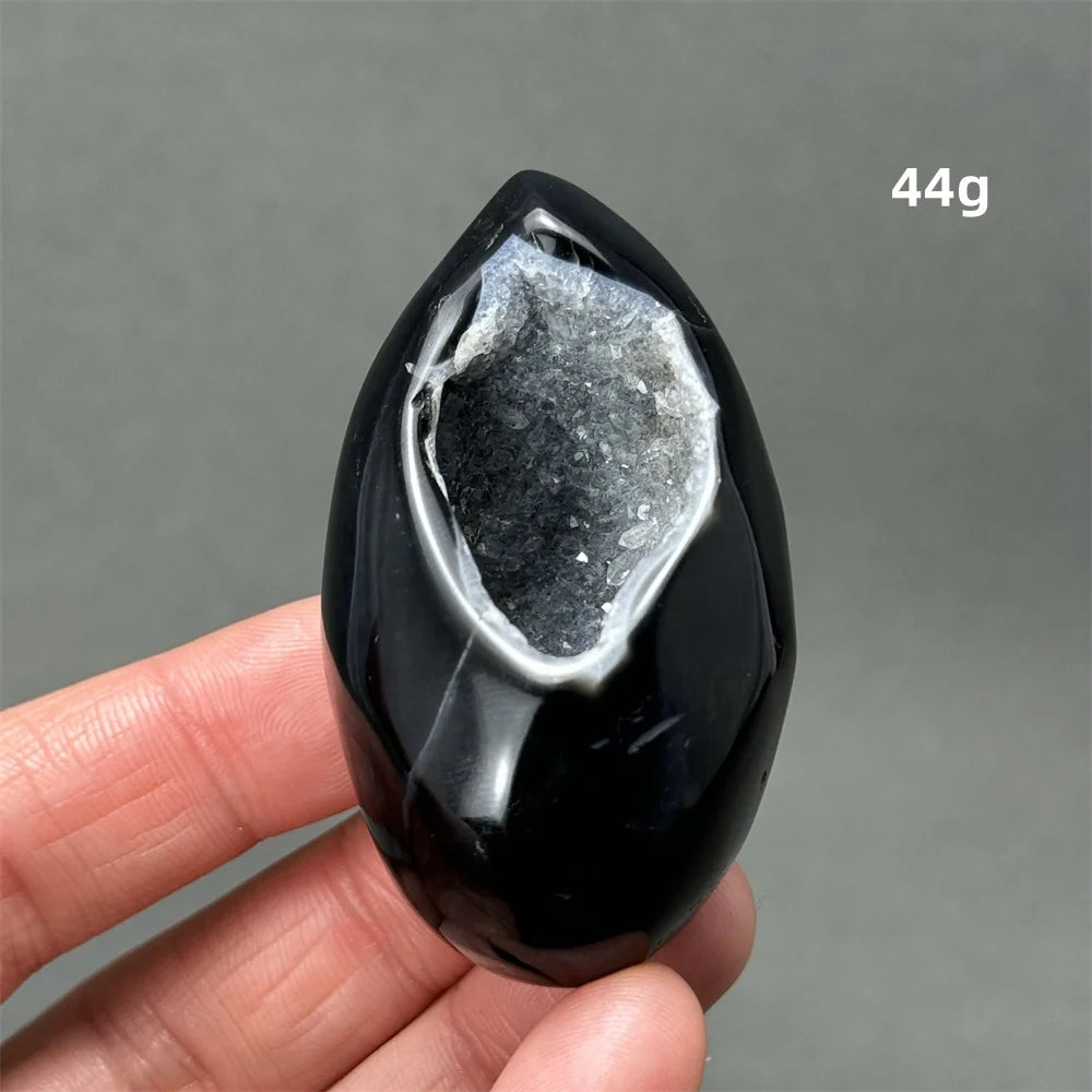 Healing Energy Natural Black Gemstone