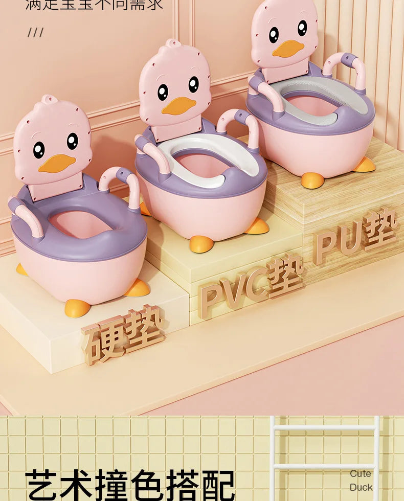 Cartoon Duck Potty Training Seat