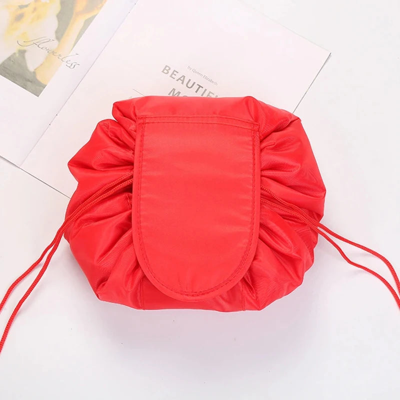 Women Drawstring Travel Storage Cosmetic Bag