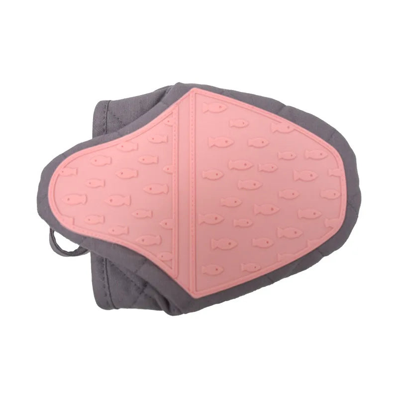 Fish Shaped Silicone Anti Scald Oven Gloves