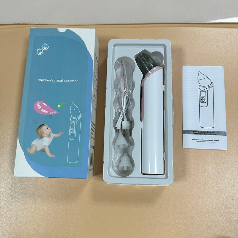 New Pattern Baby Electric Nasal Aspirator for Newborn Charging Version Suction Tool to Prevent Nasal Congestion