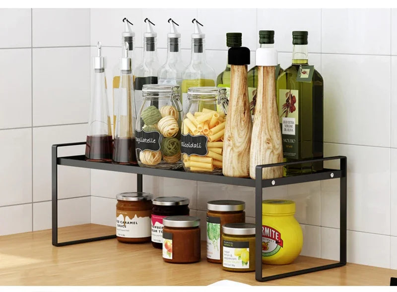 Steel Kitchen Dishes Bowl Storage Rack Kitchenware Utensils Drainer Shelf Cabinet Over Sink Cutlery Drying Holder Home Organiser
