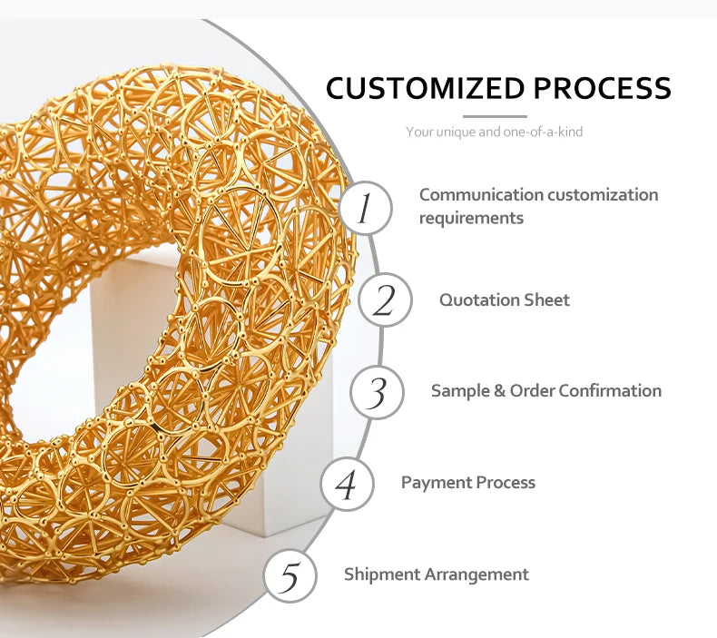IVOG Multi ring Hollow Chain Design Necklace For Women Gold Color Necklaces Brass Collar Fashion Jewelry
