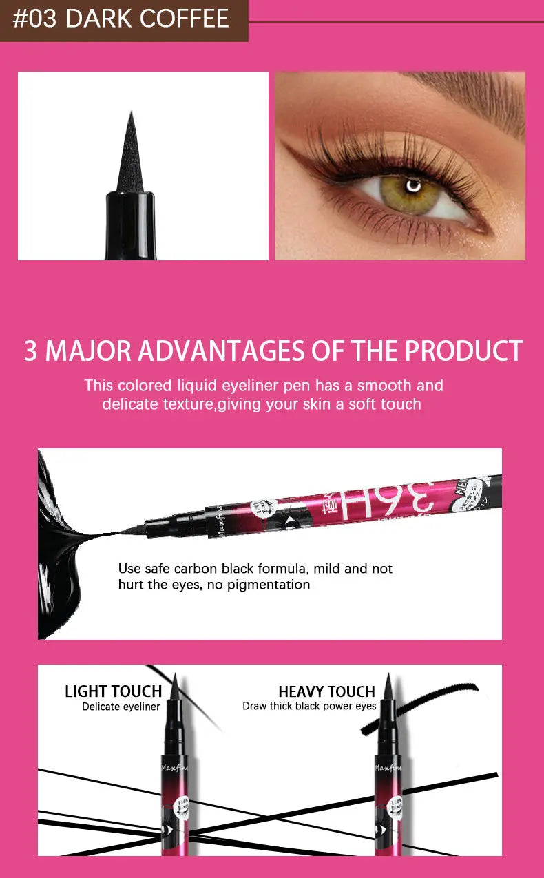 Non Smudging Smooth Liquid Eyeliner