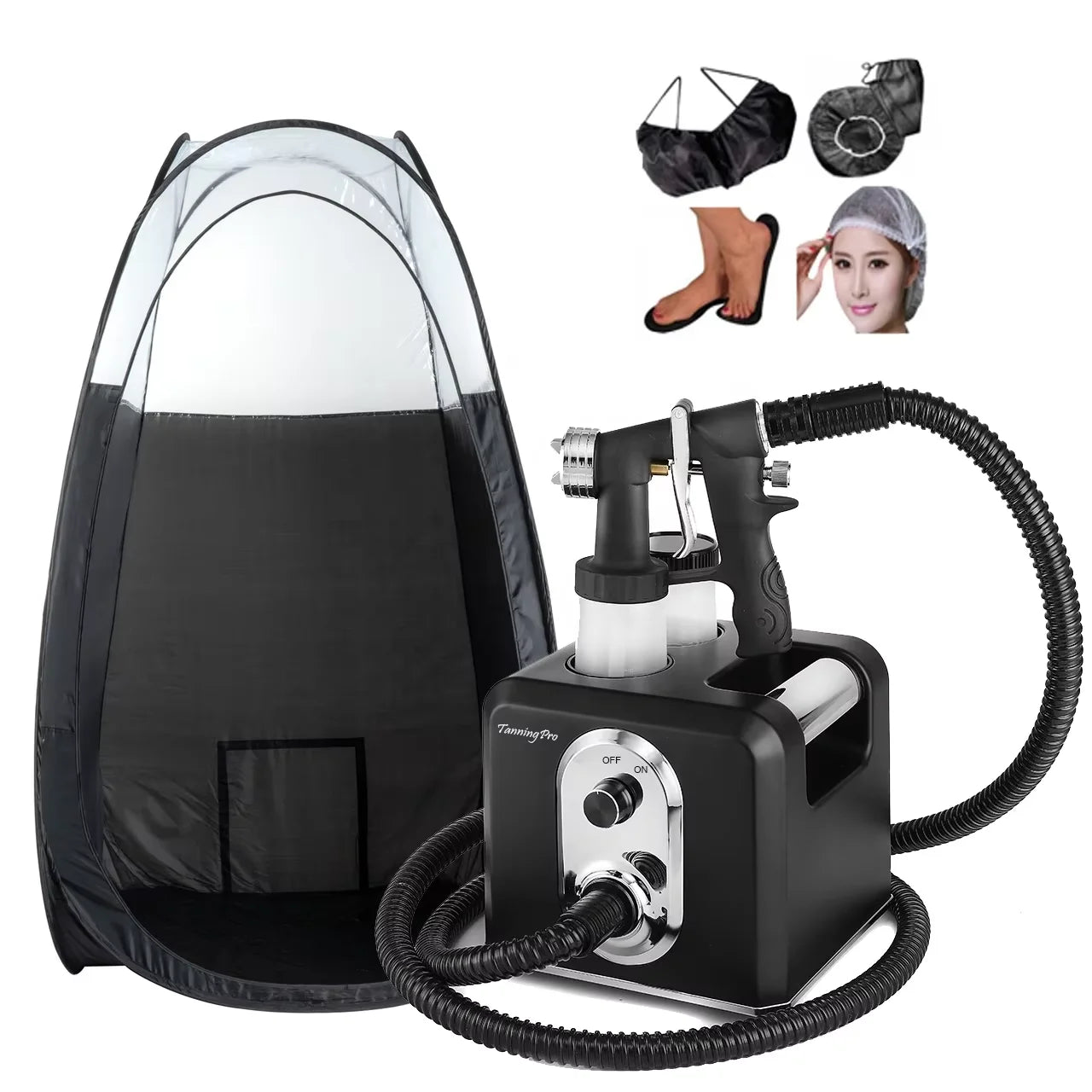 Professional Handheld Mist Spray Tan Machine for Salon and Home Use