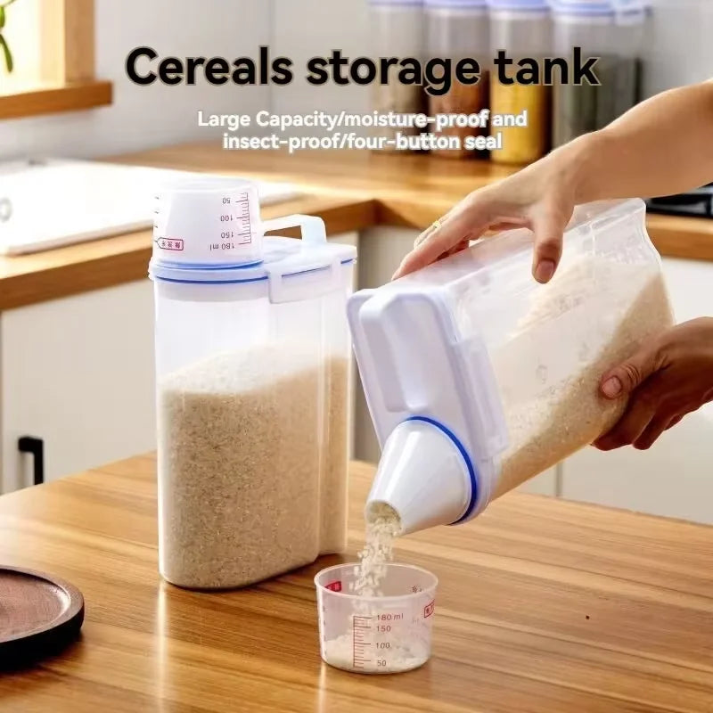 Moisture-proof Bucket Storage Jar