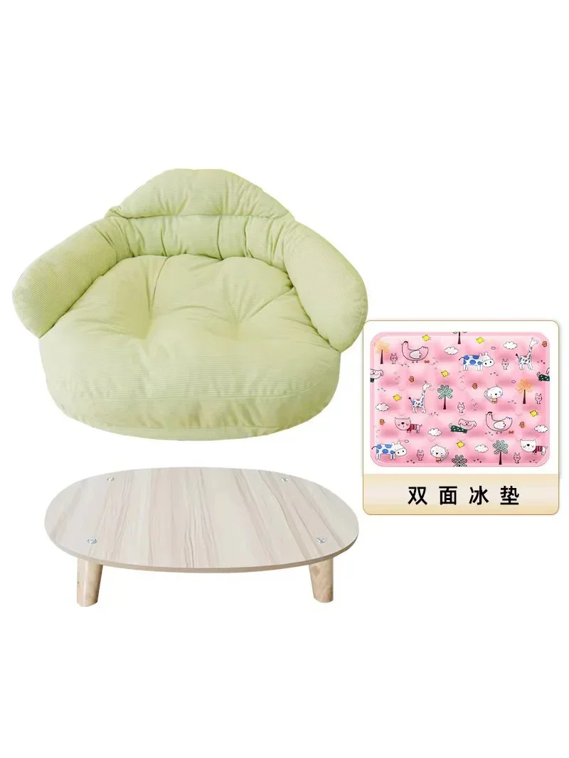 Summer cat and dog sofa four seasons universal dog cushion dog bed cat litter cat cushion removable pet bed