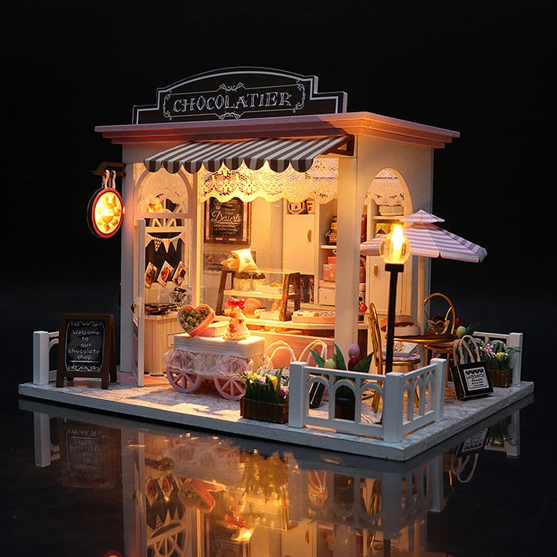 Mini DIY Flower Doll House Kit