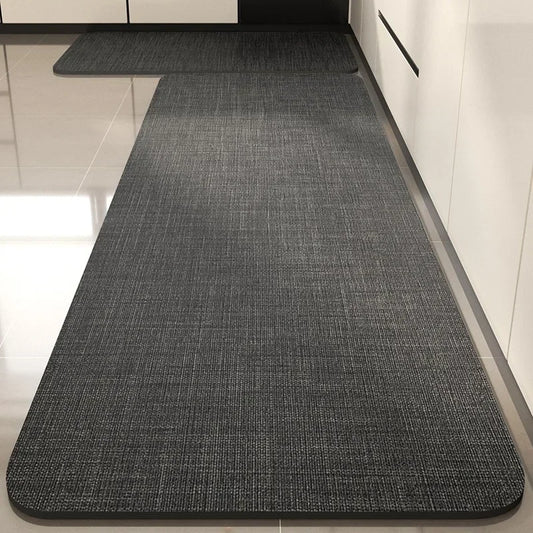 Kitchen Rug Super Absorbent Kitchen Mat for Floor Non-slip Rugs Bathroom Mat Washable Kitchen Carpet