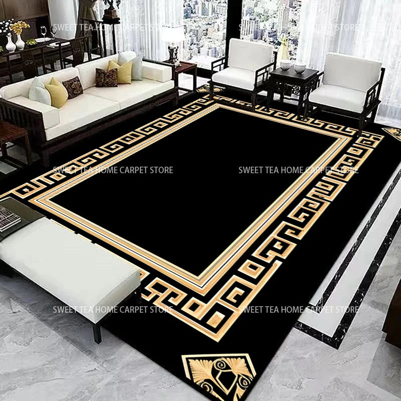 Nordic Light Luxury Living Room Rugs Modern Simplicity Style Bedroom Carpet Room Decor Non-slip Floor Mats Big Size 200x300