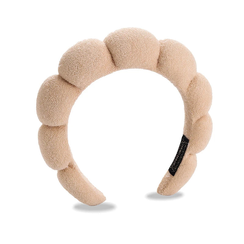 Multifunction Sponge Headband For Face Washing, Makeup Removal & Shower Hair Band