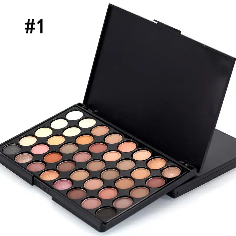 Colours Pearlescent fine Glitter Eyeshadow Palette