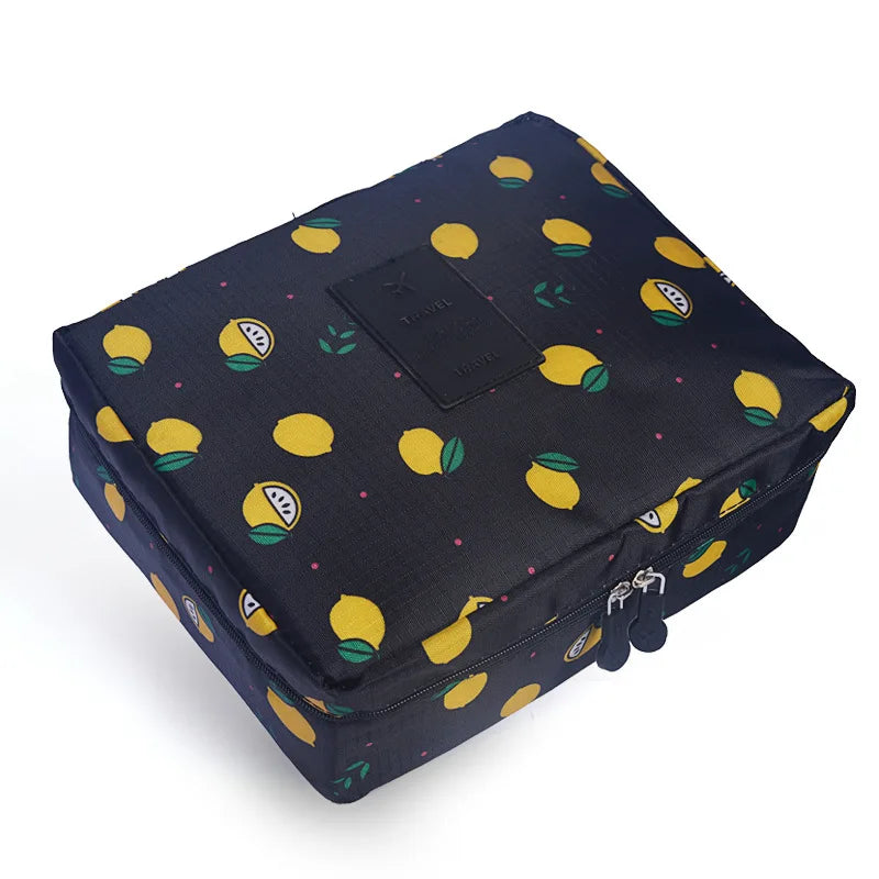 Women's Portable Waterproof Toiletries Organiser Cosmetic Bag